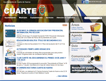Tablet Screenshot of cuartedehuerva.es